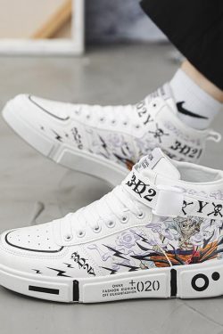 Style Core Aesthetics, New Style Trends Anime Casual Sneakers