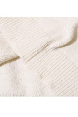 Style Core Aesthetics, New Style Trends Artistic Contrast Patchwork Knit Sweater