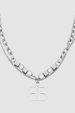 Style Core Aesthetics, New Style Trends 'B' Letter Necklace