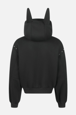 Style Core Aesthetics, New Style Trends Beaded “Cat Ear” Hoodie