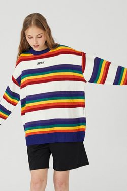 Style Core Aesthetics, New Style Trends Best Rainbow Sweater