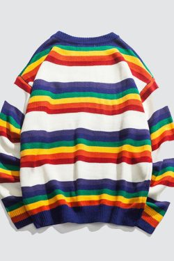Style Core Aesthetics, New Style Trends Best Rainbow Sweater