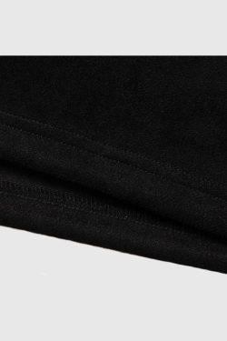 Style Core Aesthetics, New Style Trends Blindfold Pattern Printed Suede Tee