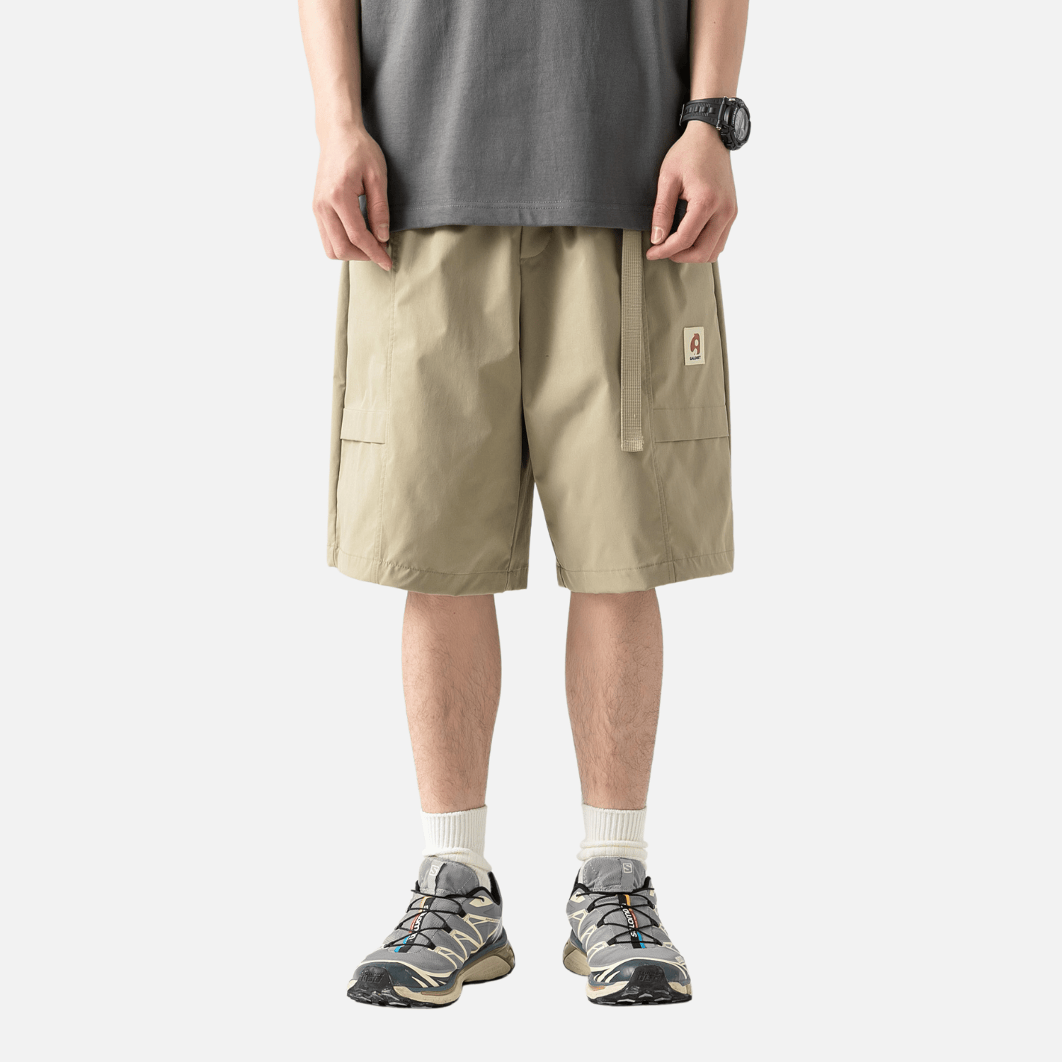 Style Core Aesthetics, New Style Trends Buckle Belt Cargo Shorts Style Core Aesthetics, New Style Trends Buckle Belt Cargo Shorts