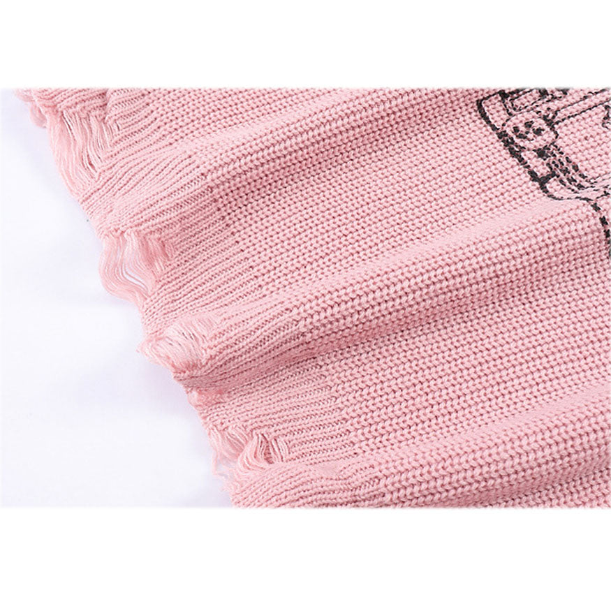 Style Core Aesthetics, New Style Trends Building Pattern Knit Sweater Style Core Aesthetics, New Style Trends Building Pattern Knit Sweater