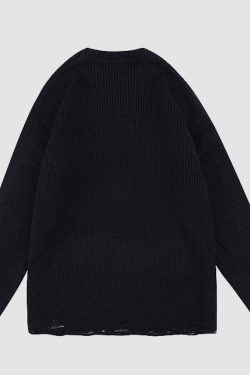 Style Core Aesthetics, New Style Trends Building Pattern Knit Sweater