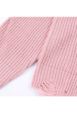 Style Core Aesthetics, New Style Trends Building Pattern Knit Sweater