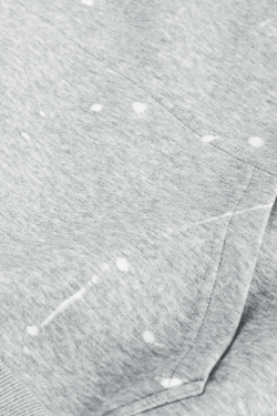 Style Core Aesthetics, New Style Trends Burnout Half-Zip Stand Collar Sweatshirt