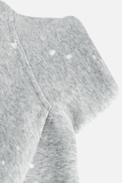 Style Core Aesthetics, New Style Trends Burnout Half-Zip Stand Collar Sweatshirt