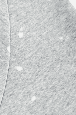 Style Core Aesthetics, New Style Trends Burnout Half-Zip Stand Collar Sweatshirt