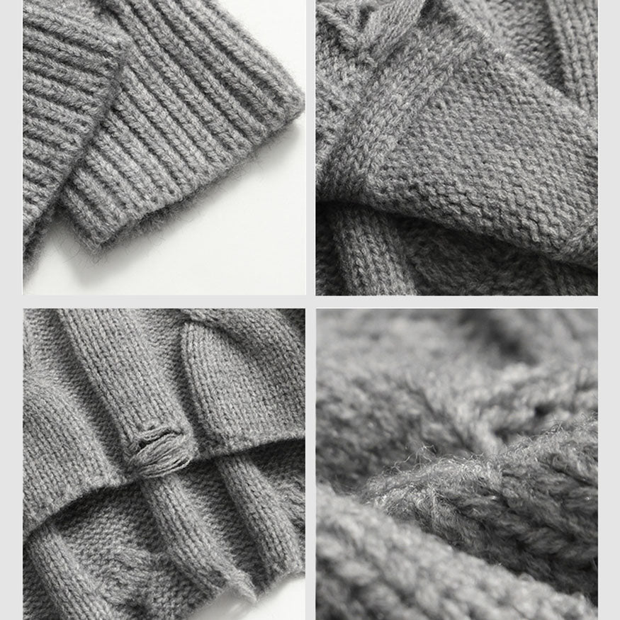 Style Core Aesthetics, New Style Trends Cable-Knit Ripped Cropped Sweater Style Core Aesthetics, New Style Trends Cable-Knit Ripped Cropped Sweater