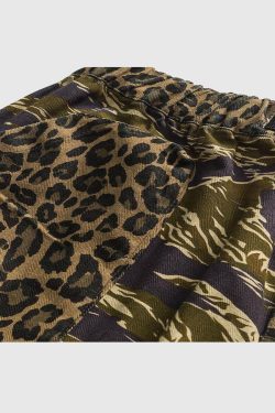 Style Core Aesthetics, New Style Trends Camo Cotton Leopard Shorts
