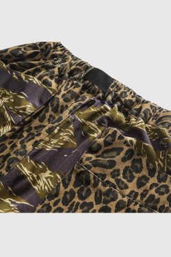 Style Core Aesthetics, New Style Trends Camo Cotton Leopard Shorts