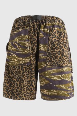 Style Core Aesthetics, New Style Trends Camo Cotton Leopard Shorts