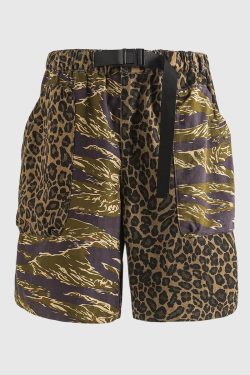 Style Core Aesthetics, New Style Trends Camo Cotton Leopard Shorts
