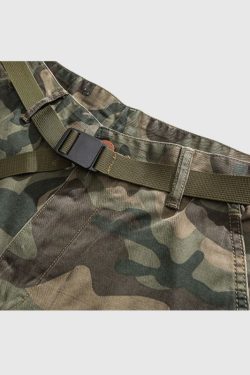 Style Core Aesthetics, New Style Trends Camouflage Pocket Cargo Shorts