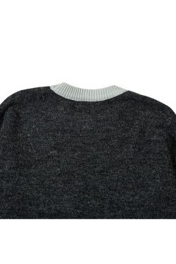 Style Core Aesthetics, New Style Trends Cartoon Dinosaur Embroidered Pullover