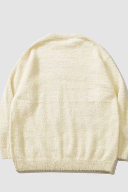 Style Core Aesthetics, New Style Trends Cartoon Doll Embroidered Pullover