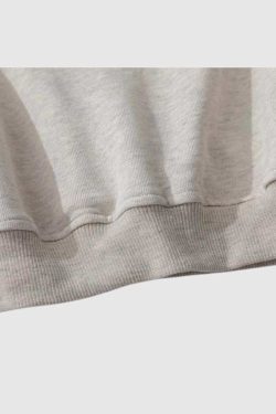 Style Core Aesthetics, New Style Trends Cartoon Embroidered Print Sweatshirt