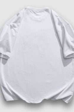 Style Core Aesthetics, New Style Trends Cartoon Emoticon Printed Tee