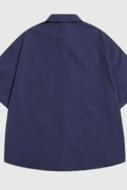 Style Core Aesthetics, New Style Trends Cartoon Patchwork Shirts