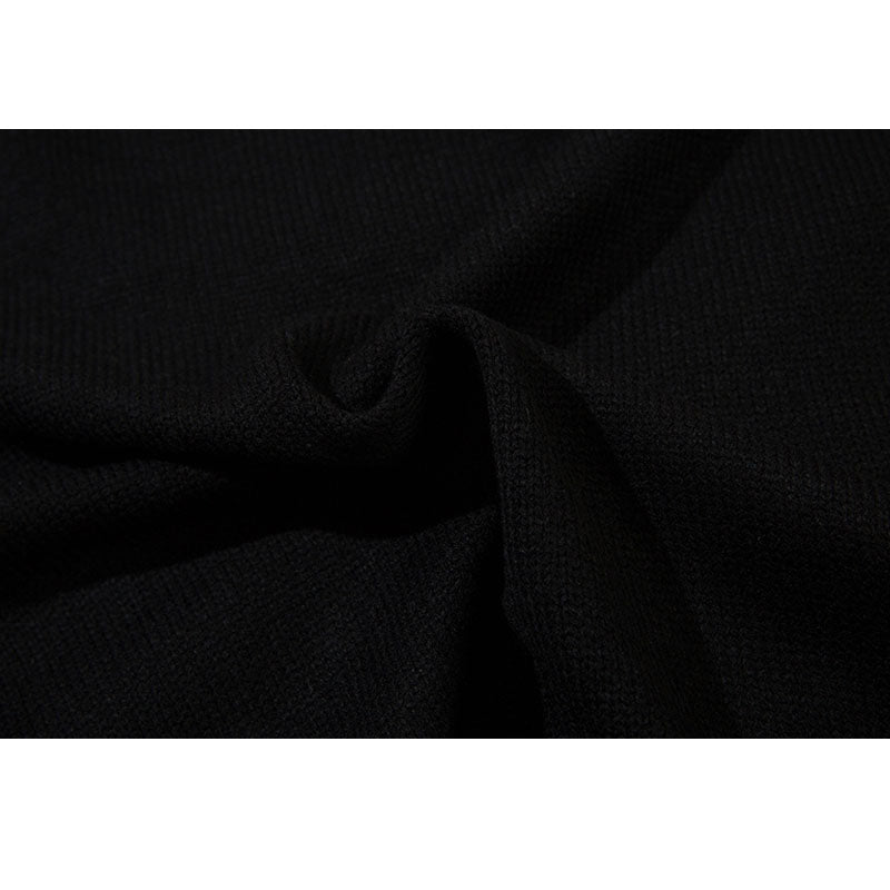 Style Core Aesthetics, New Style Trends Cartoon Tassel Bear Embroidered Pullover Style Core Aesthetics, New Style Trends Cartoon Tassel Bear Embroidered Pullover