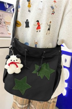 Style Core Aesthetics, New Style Trends Casual Contrast Shoulder Bag