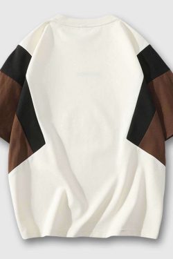 Style Core Aesthetics, New Style Trends Casual Contrast Tee