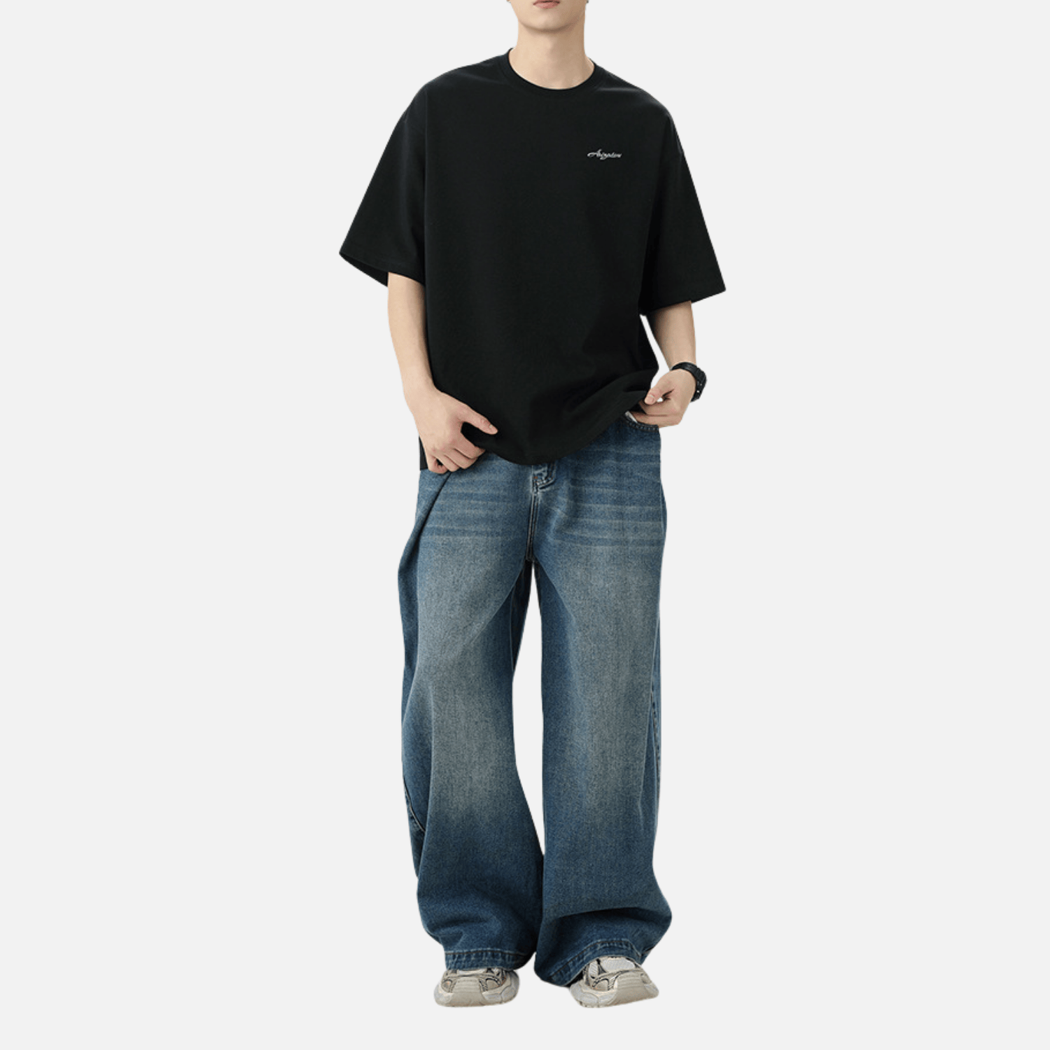 Style Core Aesthetics, New Style Trends Casual Embroidered Tee Style Core Aesthetics, New Style Trends Casual Embroidered Tee