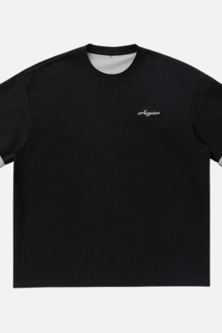 Style Core Aesthetics, New Style Trends Casual Embroidered Tee