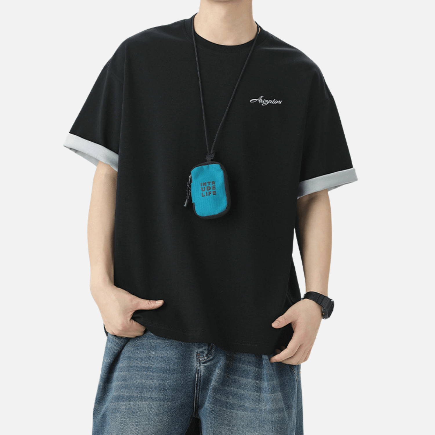 Style Core Aesthetics, New Style Trends Casual Embroidered Tee Style Core Aesthetics, New Style Trends Casual Embroidered Tee