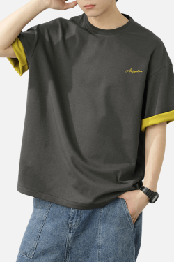 Style Core Aesthetics, New Style Trends Casual Embroidered Tee