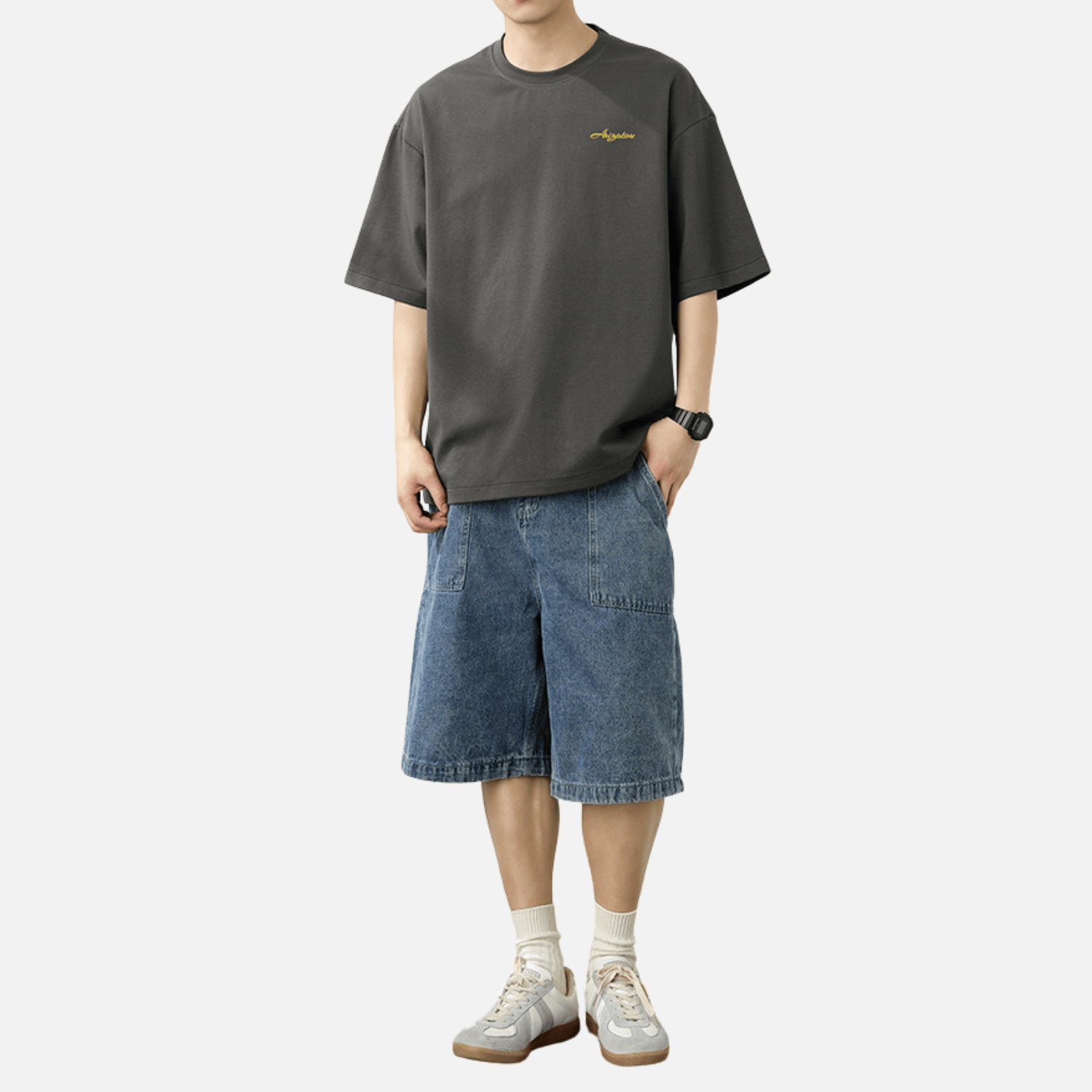 Style Core Aesthetics, New Style Trends Casual Embroidered Tee Style Core Aesthetics, New Style Trends Casual Embroidered Tee