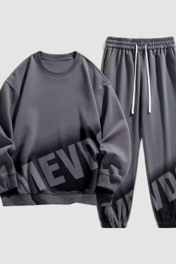 Style Core Aesthetics, New Style Trends Casual Printed Hoodie Sets