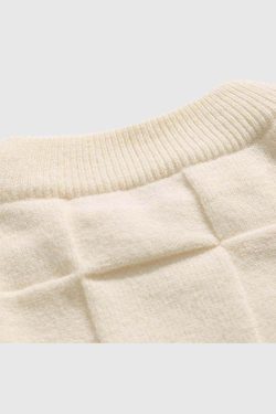 Style Core Aesthetics, New Style Trends Chessboard Knit Sweater
