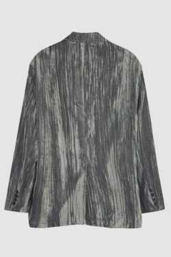 Style Core Aesthetics, New Style Trends Chic Print Leisure Blazer