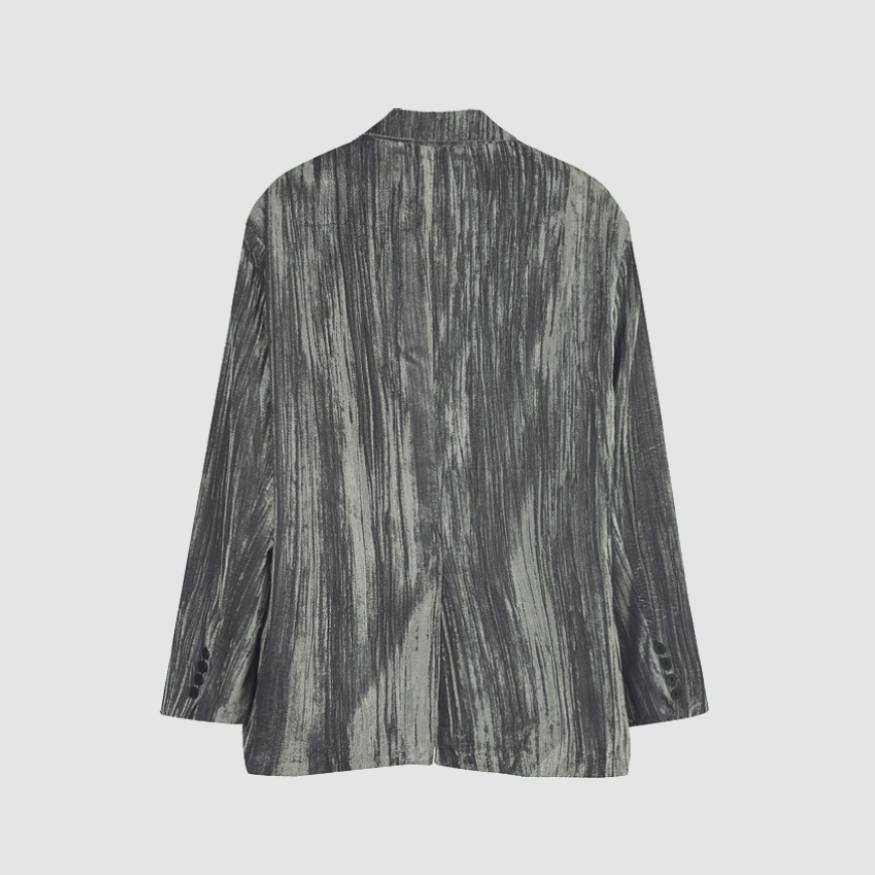 Style Core Aesthetics, New Style Trends Chic Print Leisure Blazer Style Core Aesthetics, New Style Trends Chic Print Leisure Blazer