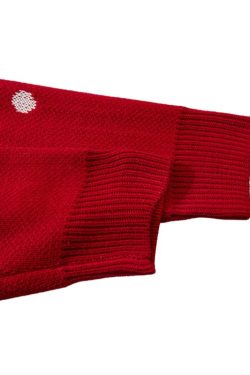 Style Core Aesthetics, New Style Trends Christmas Bear Jacquard Pullover