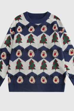 Style Core Aesthetics, New Style Trends Christmas Couple Knit Sweater