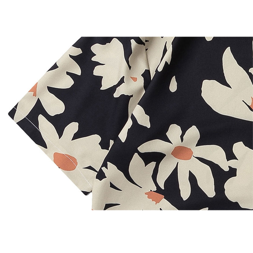 Style Core Aesthetics, New Style Trends Chrysanthemums Print Summer Shirt Style Core Aesthetics, New Style Trends Chrysanthemums Print Summer Shirt