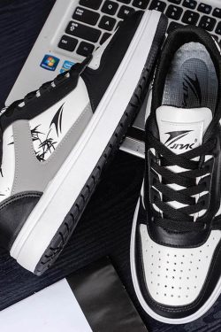 Style Core Aesthetics, New Style Trends Classic Monochrome Low-tops