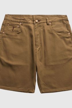 Style Core Aesthetics, New Style Trends Classic Solid Shorts