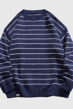 Style Core Aesthetics, New Style Trends Classic Stripe Sweater