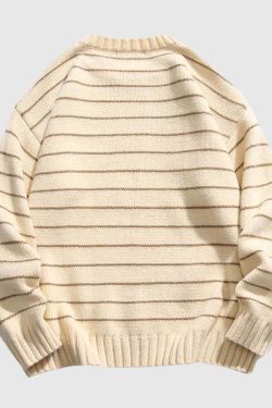 Style Core Aesthetics, New Style Trends Classic Stripe Sweater