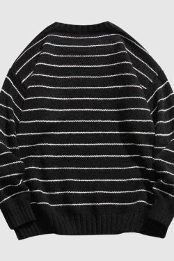 Style Core Aesthetics, New Style Trends Classic Stripe Sweater
