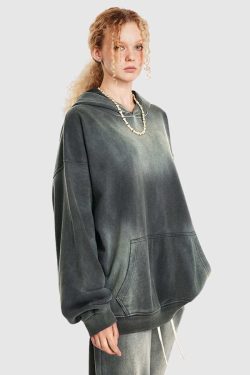 Style Core Aesthetics, New Style Trends Classic Washed Hoodie