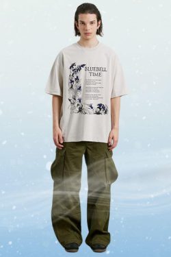 Style Core Aesthetics, New Style Trends Cleanfit Vintage Bluebell Tee