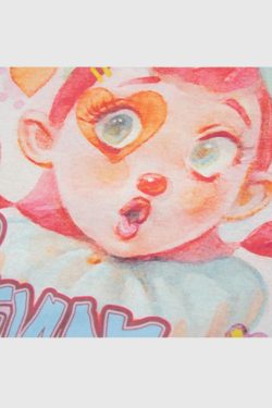 Style Core Aesthetics, New Style Trends Clown Pattern Printed Tee