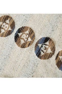 Style Core Aesthetics, New Style Trends Color-block Dragon Pattern Jacquard Pullover