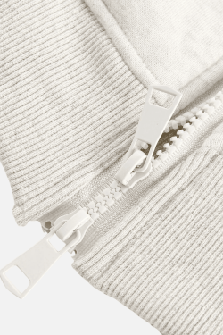 Style Core Aesthetics, New Style Trends Color-Block Embroidered Stand Collar Jacket